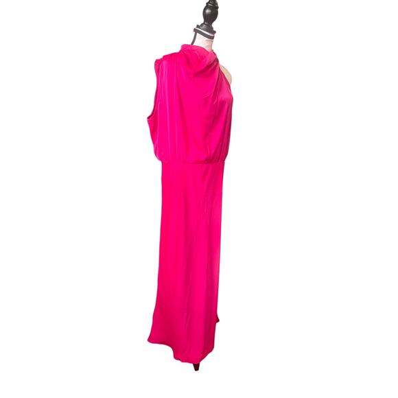 NWT size XL women’s pink elephant long gown Maxi dress - Picture 9 of 9